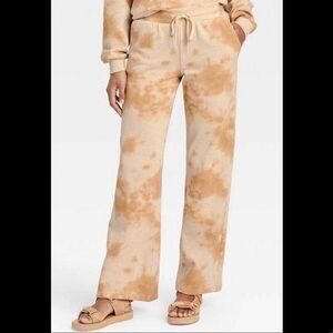 NWT Target IML Tie Dye Flare Leg Sweatpants